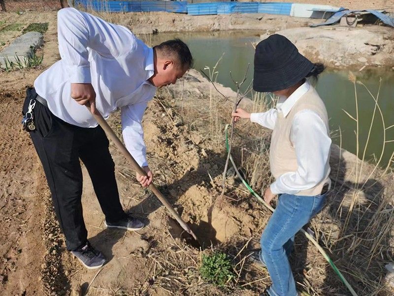 “春播添新綠，不負(fù)好春光”-城建新型材料公司黨支部開展主體黨日活動(dòng)