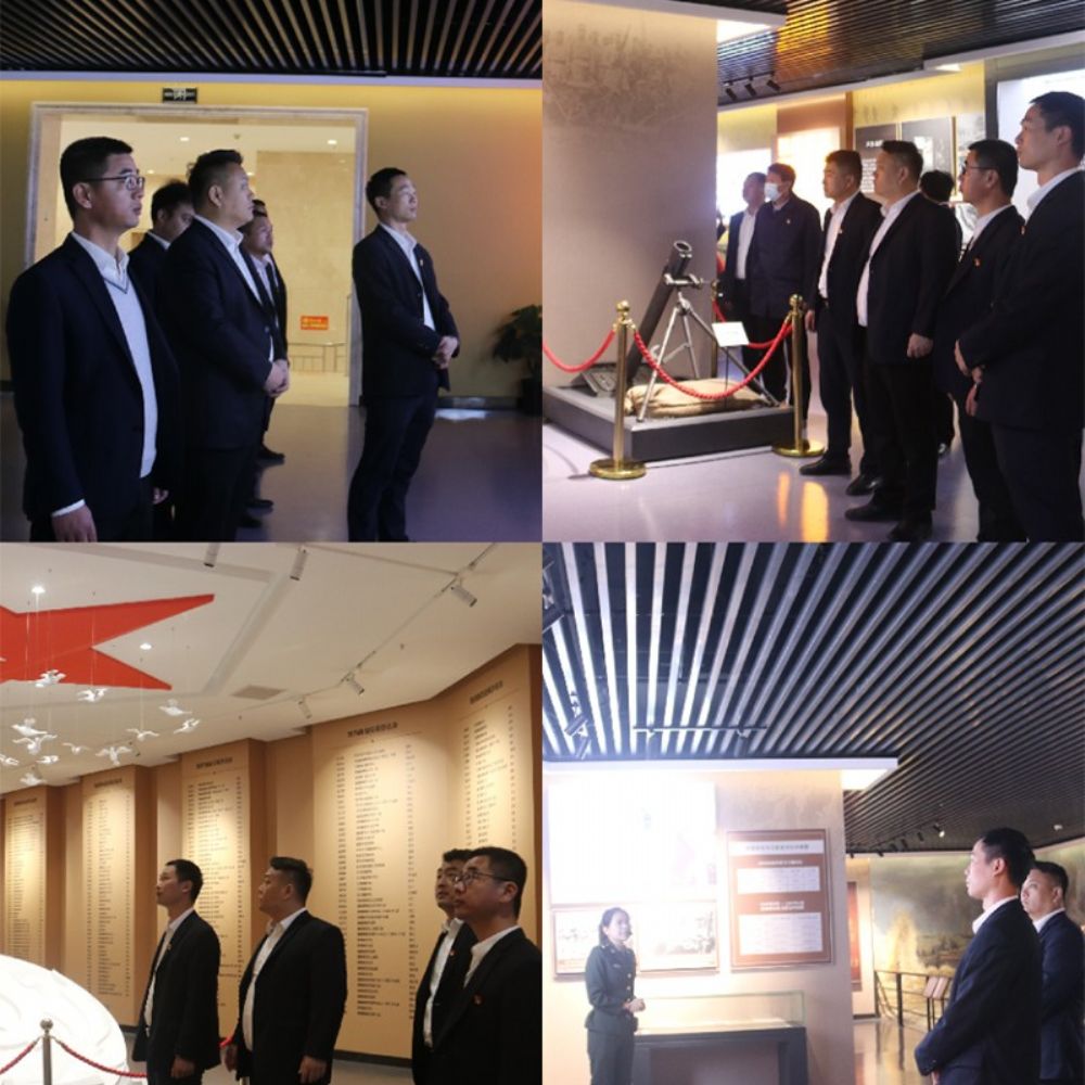 緬懷先烈志，共鑄中華魂|北匯綠建和新材料公司聯(lián)合開展“我們的節(jié)日·清明”主題黨日活動